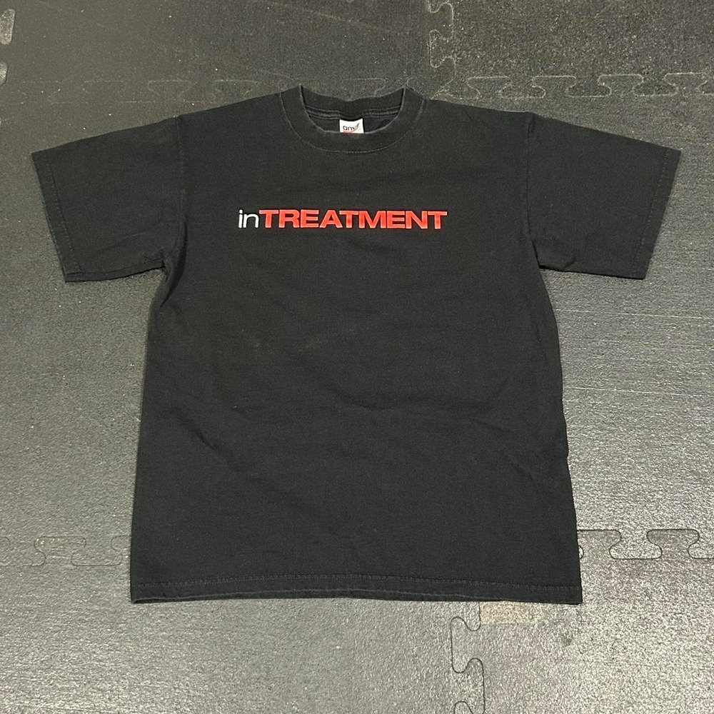 Anvil HBO In Treatment Promo T-Shirt Mens Medium Black Movie Studio Graphic Tee